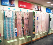 英國specsavers眼鏡店亞克力制品PMMA