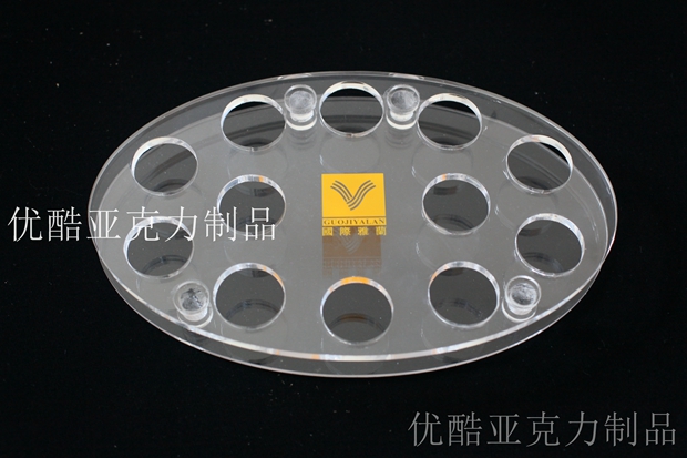上海有機玻璃加工化妝品架